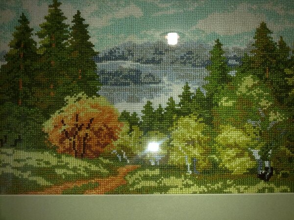 Набор Матрёнин Посад. Кировские мулине. Вышивала мама.