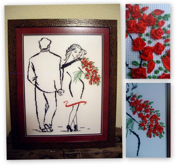 "Романс о влюбленных"
Подарок на 30тилетие подруге