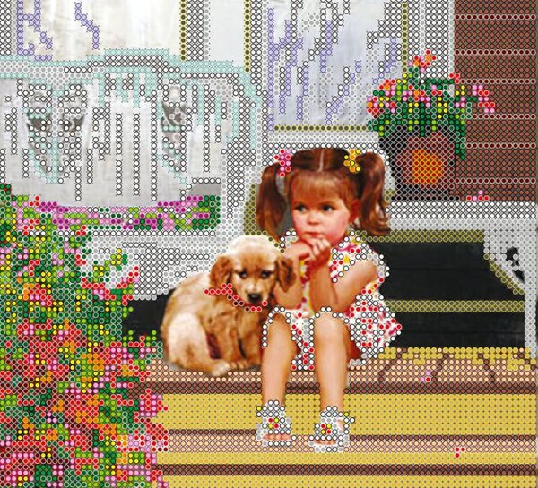 Абрис Арт - На крылечке