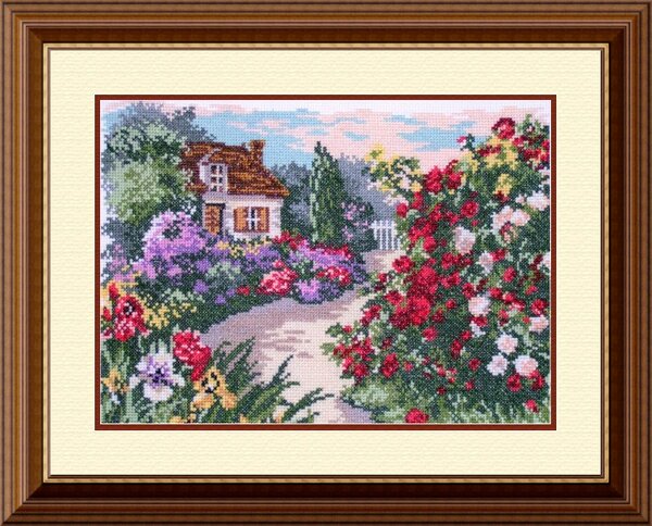 Виртуальное оформление. В багетке получилось оформить так, как на картинке.