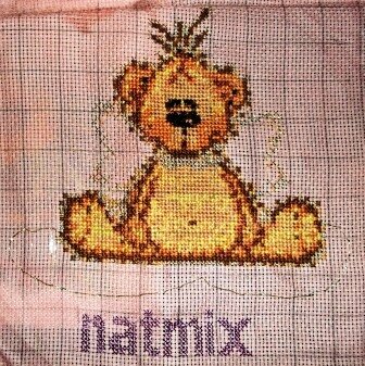 моя одна из первых работ
(недавно нашла среди канвы)