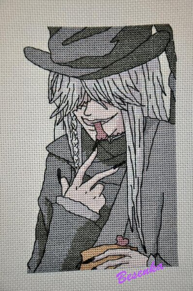 Шляпник/Гробовщик, авторская схема, автор: Vorozheya