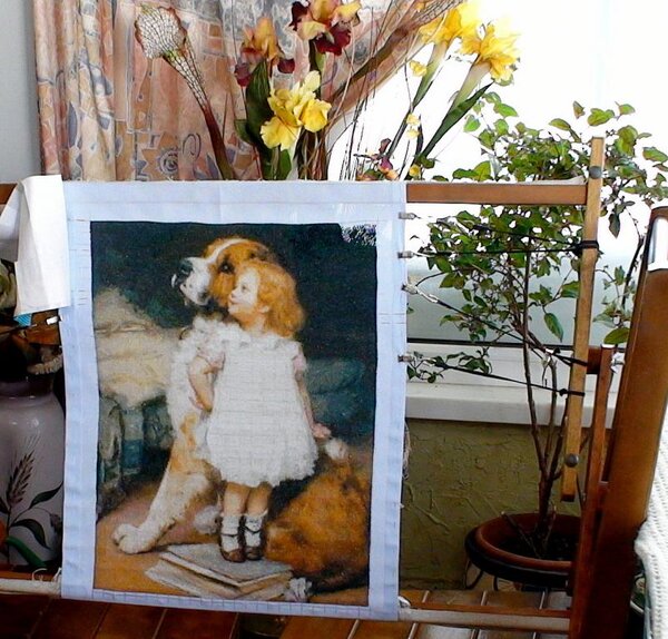 Golden Kite776  249 х 327 крестиков,  еще не совсем закончена.