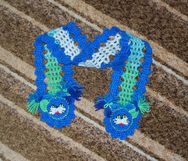 Шарфик для дочки