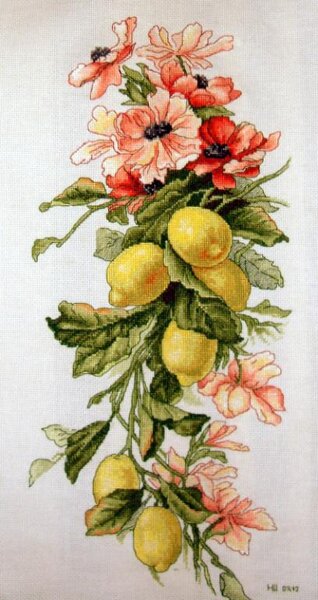 Композиция с лимонами