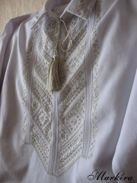 Мужская вышиванка