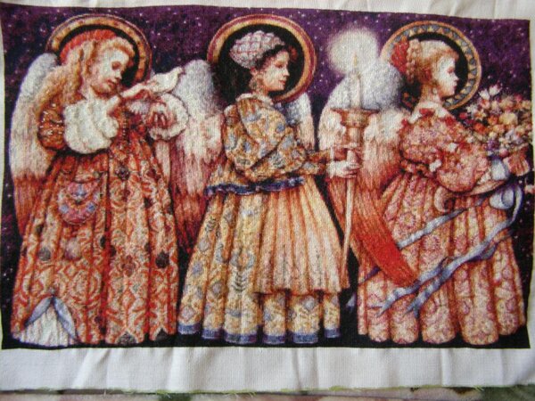 А это уже законченный вариант. Шила с большими перерывами год и три месяца