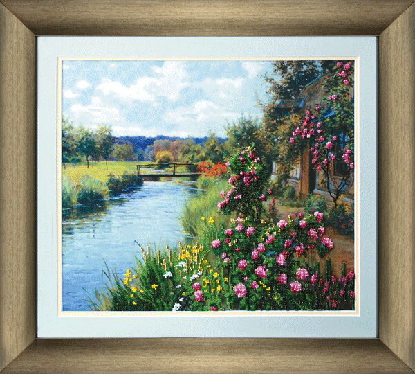 Хочется попробовать что-либо с частичной вышивкой бисером