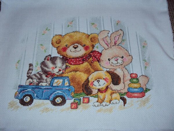 "Верные друзья" от РТО
Размер 30х24см, 34 цвета