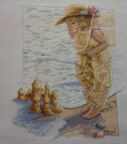 Замок на песке.