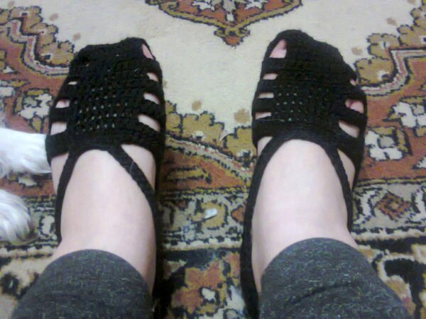 Тапочки крючком