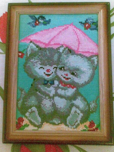 Первая вышивка 2004 год