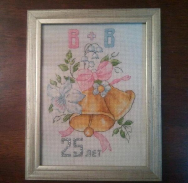 Колокольчики.
Друзьям к серебряной свадьбе.