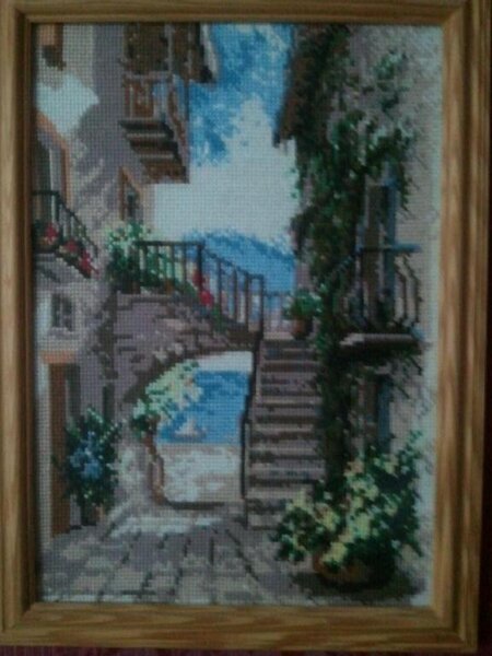 Итальянский дворик.