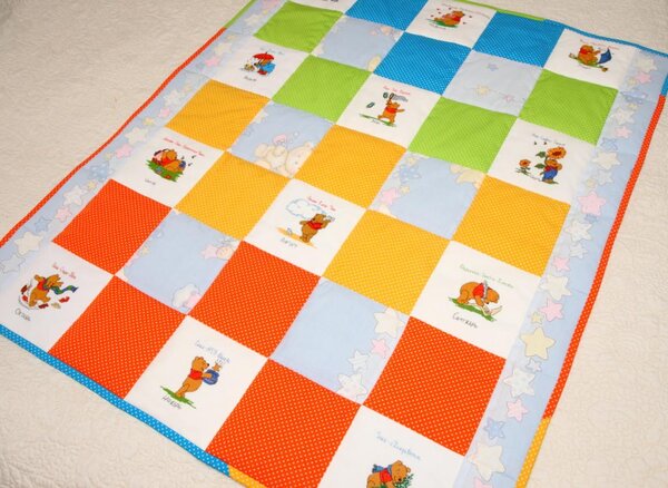 Одеялко для Blogolady (это мы все вместе вышивали!)