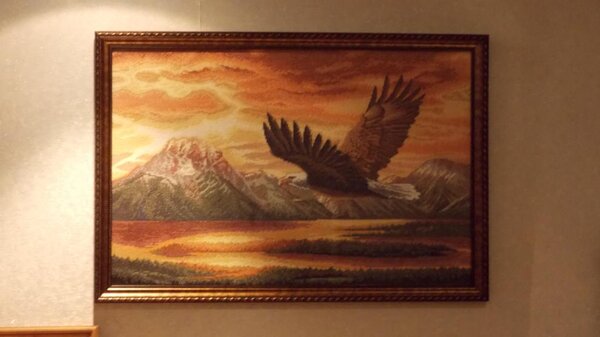 Орёл "Безмолвный полёт" Dimensions