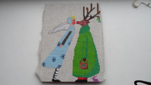 Только отшила, начинаю оформлять