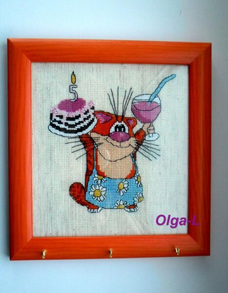 поздравляльный кот