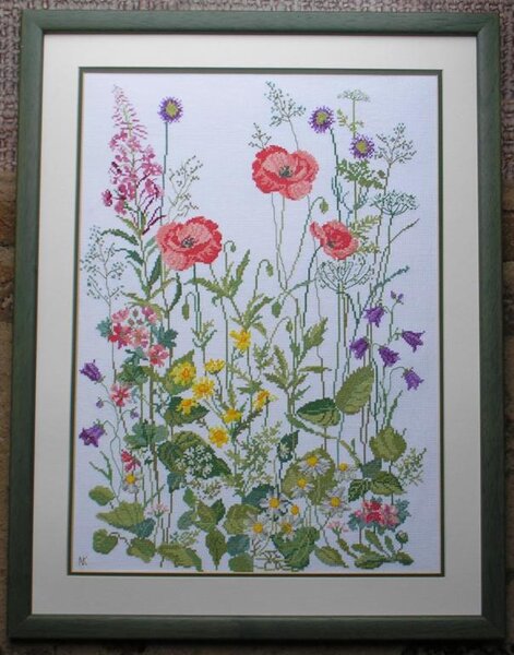 "Цветы полевые"  набор Permin of Copenhagen