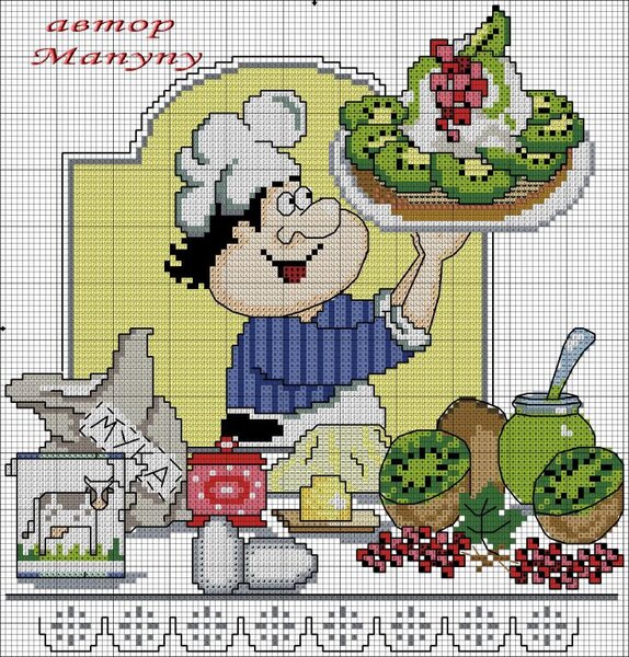 черновик для пирога с киви