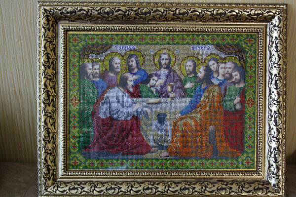 Тайная вечеря от Бисерок.