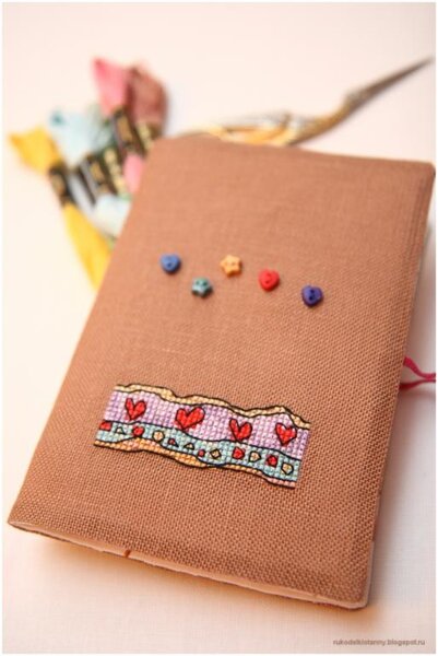 Игольница-книжка