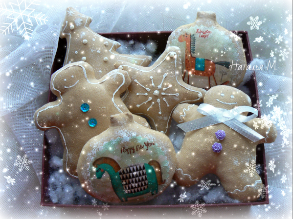 кофейно - ванильно - коричные прянички