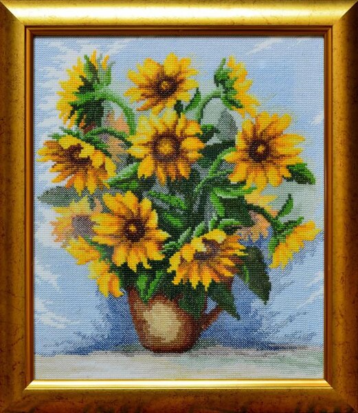 Подсолнухи, набор "Чарівна Мить"