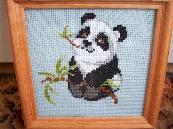 Подарок мужу. Очень неравнодушен к пандочкам)))