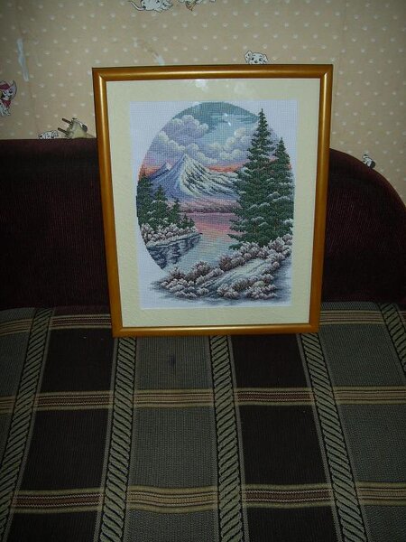 зимний пейзаж