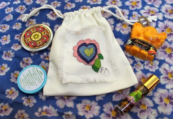 мешочек с аппликацией