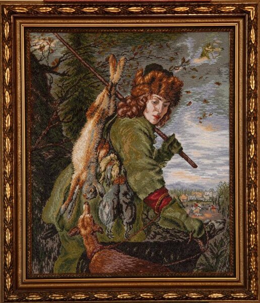 Ноябрь_Стрелец_Der Jager (November) nach Joachim_von_Sandrart

Работа  сделана в память о  тесте, который был охотником и "стрельцом" по  гороскопу.
Источник - картина 17 века Der Jager (