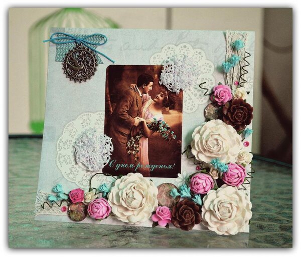 открытка на День рождение коллеги