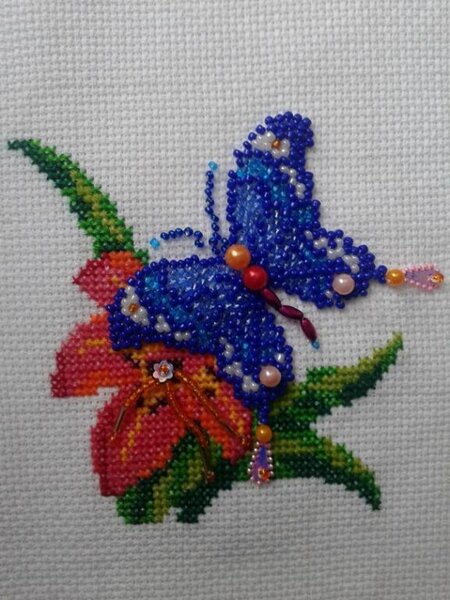 6 Мотылек и цветочек