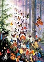 Butterfly Wood , канва куплена, остались только ниточки)
