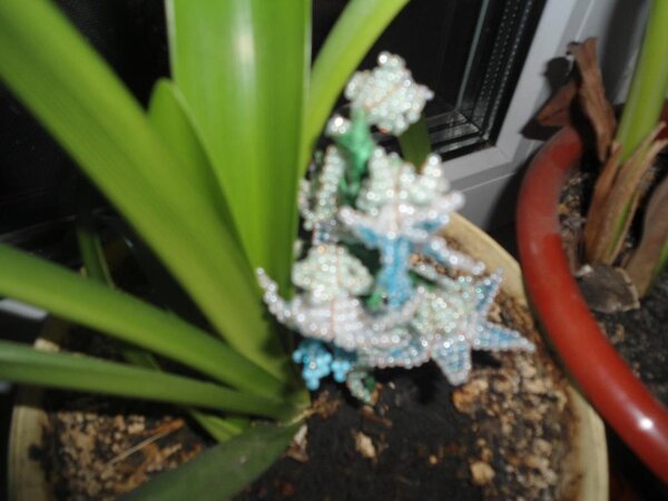 колокольчики из бисера.