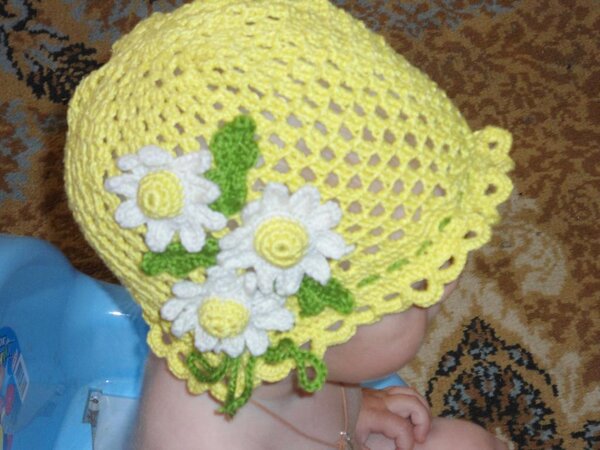 шапочка для дочери