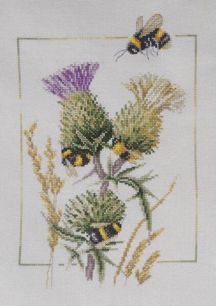 ПЧЕЛЫ У ЧЕРТОПОЛОХА-lanarte