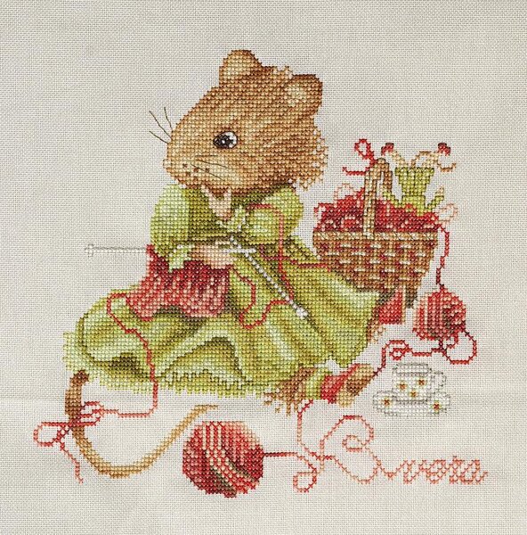 МЫШКА ВЕРА ВЯЖЕТ-lanarte