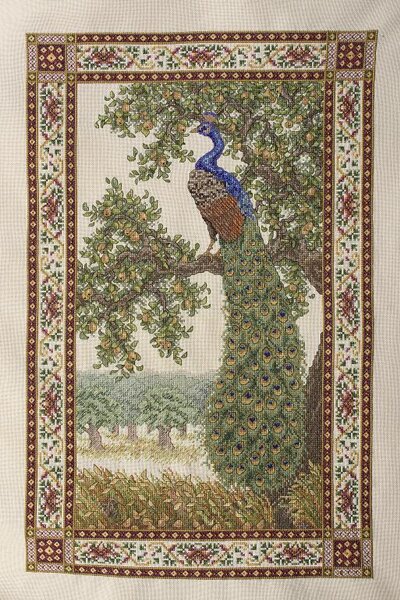 Павлин Дизайнер Тереза Венцлер-Cross Stitch Kit