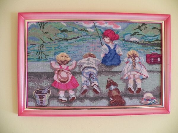 Рыбалка. Моя первая работа))))