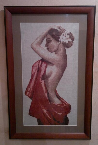 Золотое руно. Кармен. 21 цвет
Вышивала 100 лет назад.