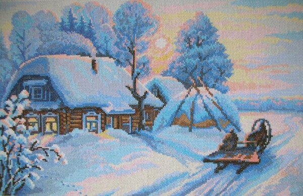 Чудесная игла "Мороз и солнце"