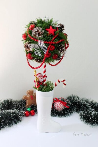 Новогодний топиарий