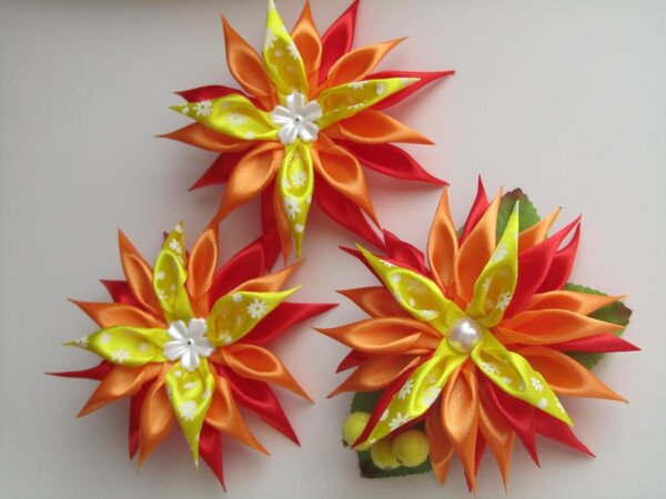 2 резинки + заколка