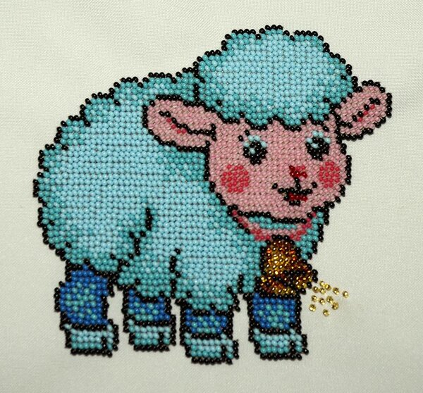 Барашек
биссер