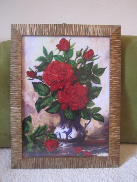 *Королевский букет*
Магия Канвы