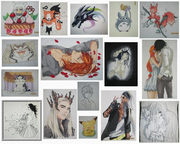 Вышивка за 2014г