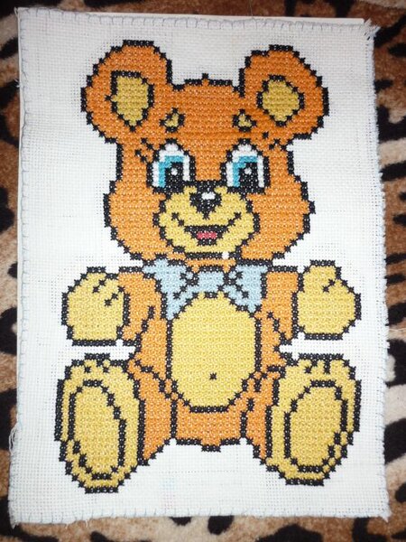 Вышивка болгарским крестиком