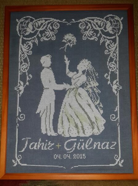 Свадебная метрика для подруги